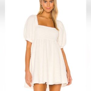 NWT Free People White mini dress Size M